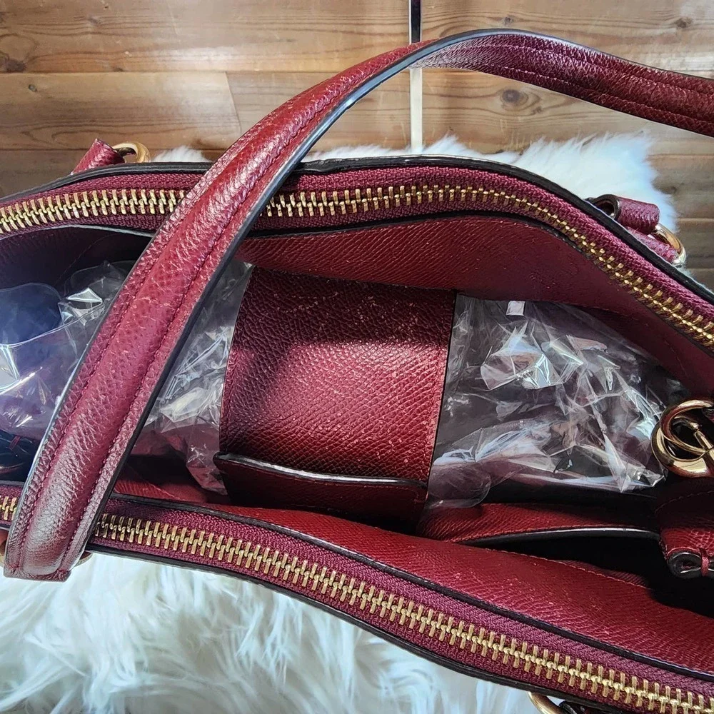 Coach Bordeaux Red Stanton Carryall
